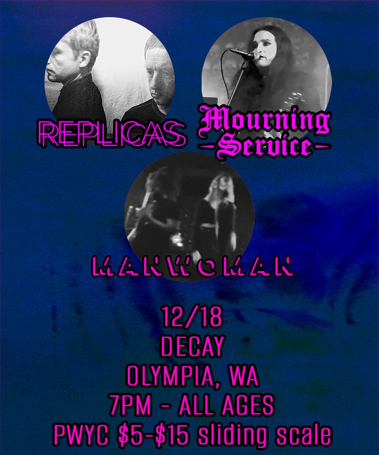 Flyer for mourning service